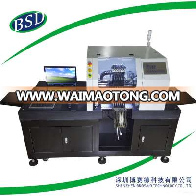 led pick and place machine, 6 heads led bulb assembly machine line BSD-30000S led light making machine,smt